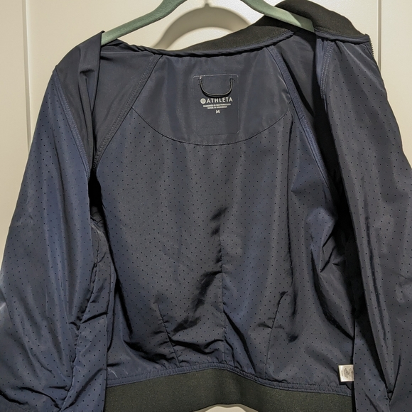 Athleta side zip bomber jacket - Picture 6 of 7
